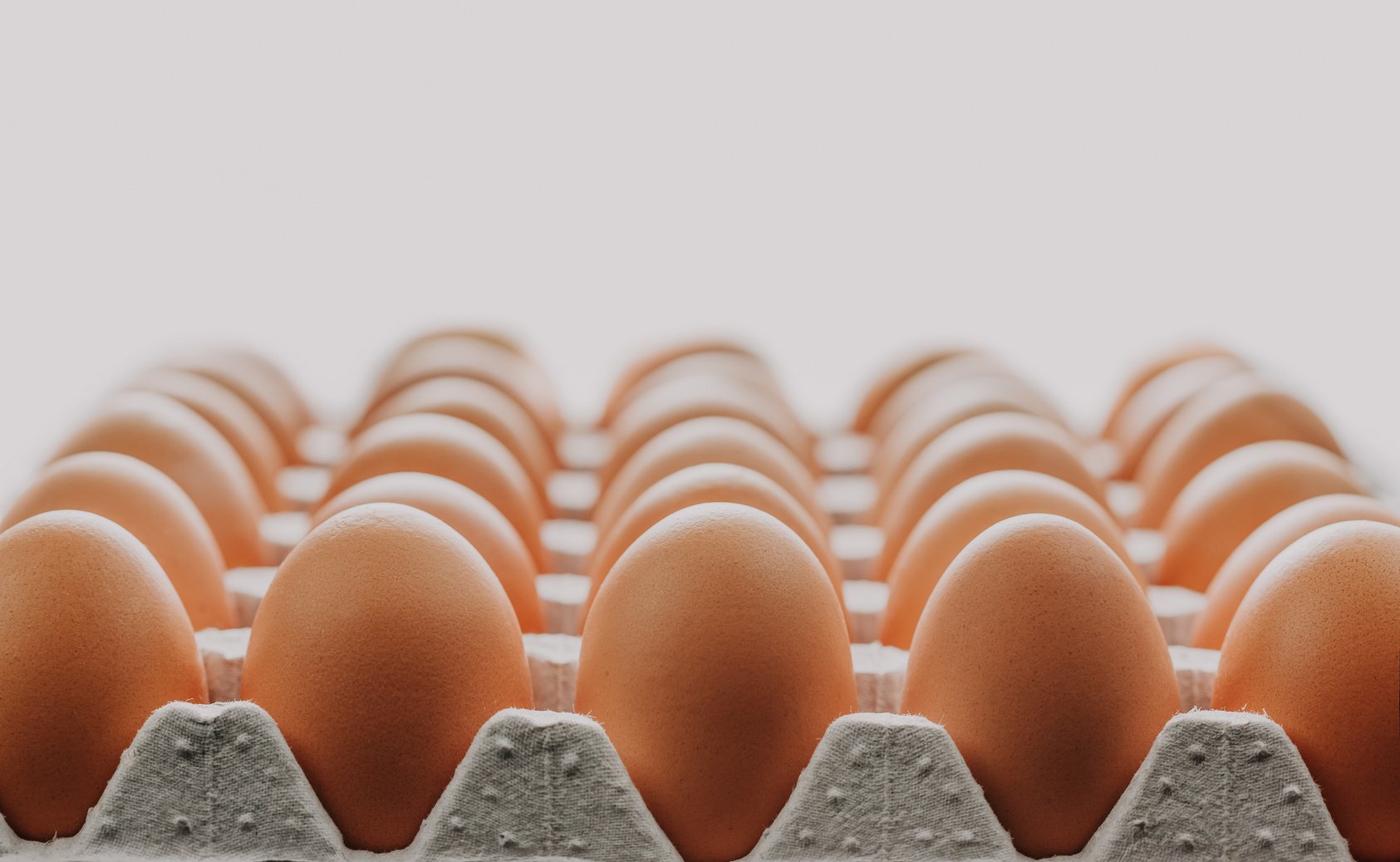 Brown Eggs on an Egg Tray 