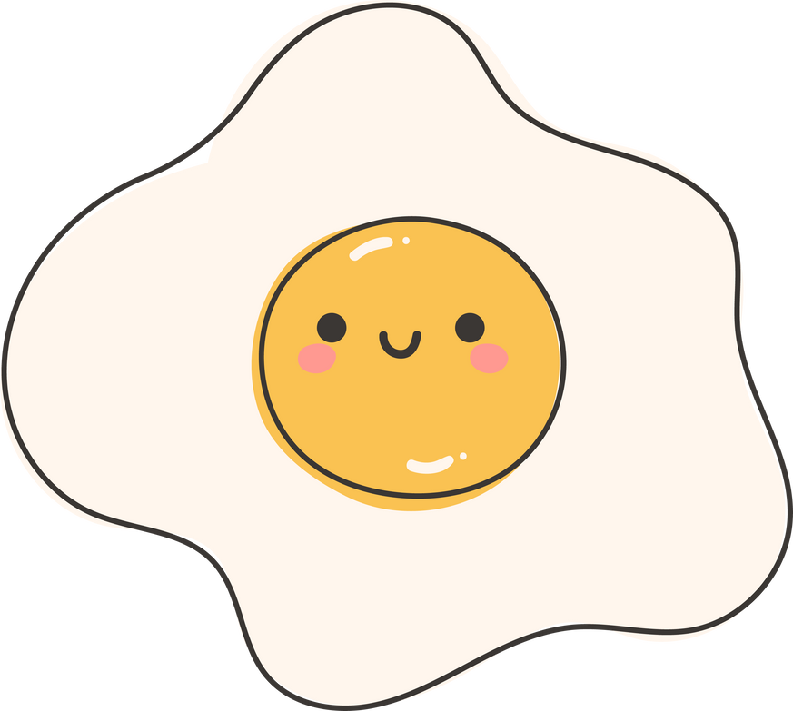 Cute Fried Egg